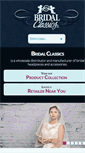 Mobile Screenshot of bridalclassics.ca